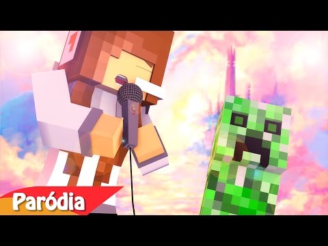 EPIC Minecraft Parody ft BIBI - Creeper explodes!