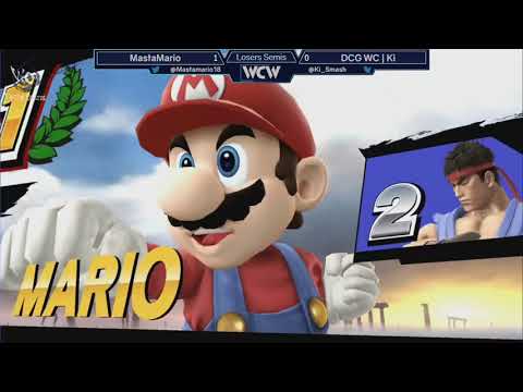 WCW 24 - MastaMario (Mario) vs DCG WC | Ki (Ryu) Losers Semis