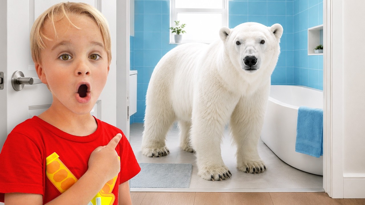 Giant Arctic Animals Escaped the Fridge and More Adventures for Kids!