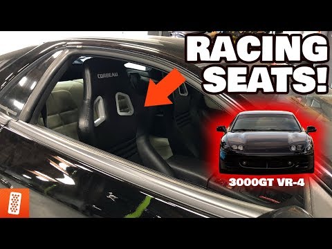 VR-4 GETS CORBEAU RACING SEATS!!! (FULL DIY INSTALL WITH RICKIE!)
