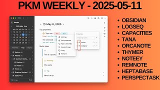 PKM (Personal Knowledge Management) Weekly Update - 2025-05-11