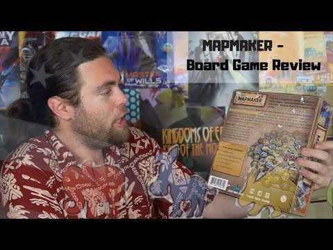 MapMaker : The Gerrymandering Game - Kickstarter - Board Game Review
