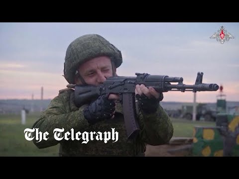 Mobilised Russian reservists given 'military training' amid claims of lack of supplies