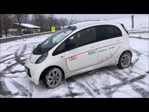 C-Zero - elektrisch im Schnee