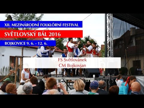 SVĚTLOVSKÝ BÁL 2016 || FS Světlovánek a CM Bojkovjan