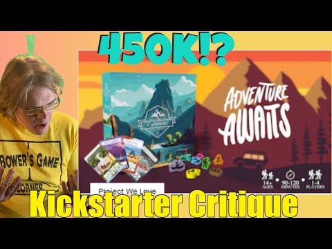 Bear Mountain Camping Adventure: A Race To The Top - Kickstarter Critique Review