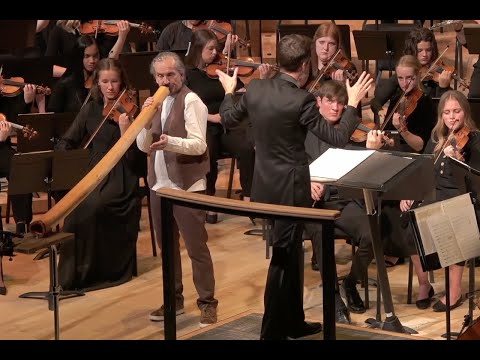 Stephen Kent - Didgeridoo, with The BYU Philharmonic:  "Earth Cry"  by Peter Sculthorpe