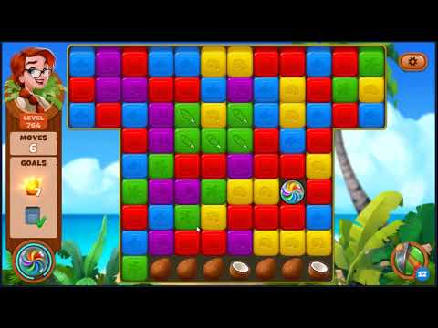 Lost Island Blast Adventure Level 764 - NO BOOSTERS 🏝️ | SKILLGAMING ✔️