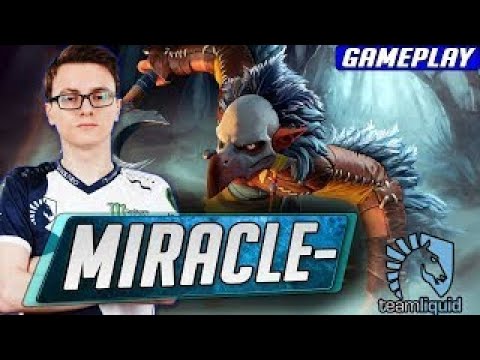 Miracle - Troll Warlord Dota 2 Pro Gameplay | Team Liquid Miracle- Fullgame
