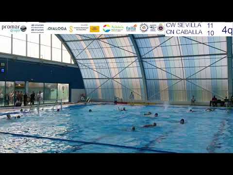 12ª JORNADA 1ª DIVISION NACIONAL MASCULINA C.W. SEVILLA - C.N. CABALLA