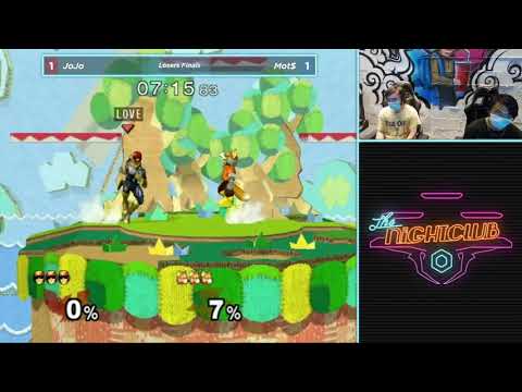 The Nightclub S1E8: Mot$ (Fox) vs JoJo (Captain Falcon) - Losers Finals SSBM