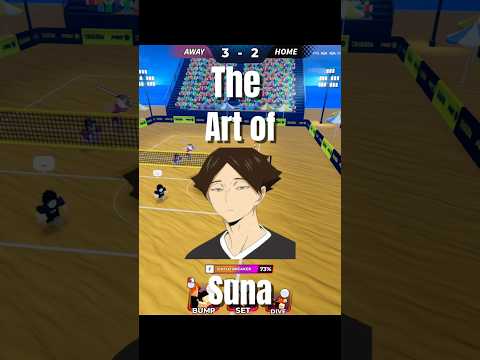 The Art of Playing Sanu #roblox #haikyuu #viral #trending #shorts #fyp #volleyballlegends #edit