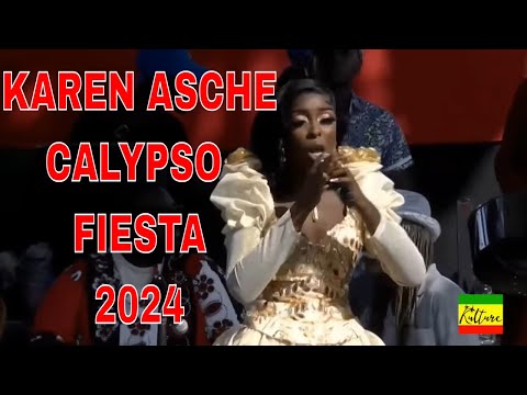 Karen Asche (The Calypso Princess) - No Excuse - Calypso Fiesta Semi -Finals Trinidad Carnival 2024