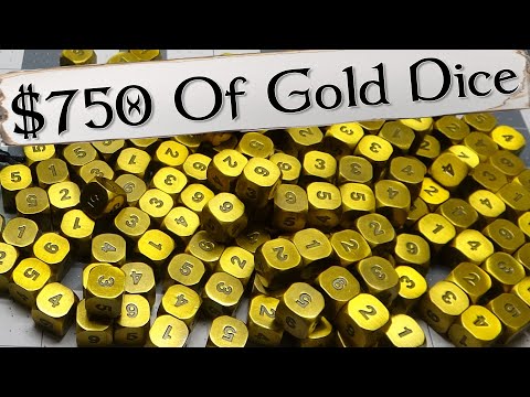 I Bought ALL The Gold Dice They Had