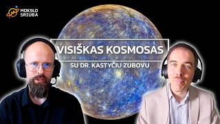 Visiškas kosmosas: Merkurijaus pluta ir galaktika be žvaigždžių