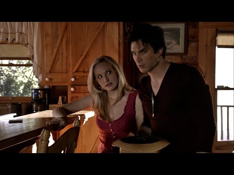 TVD 5x20 - Caroline thinks that there's something going on between Elena and Stefan | Delena HD