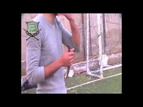 معسكر تدريبي لعناصر كتيبة أنصار القرآن في ريف دمشق