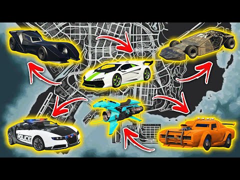 GTA 5 - All New Story Mode Rare Cars Locations 2025 (PS5, PS4, XBOX & PC)