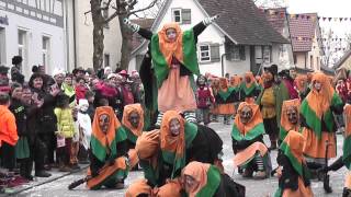 preview picture of video 'FASNETS-UMZUG 2014 in Ebersbach'
