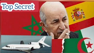 Top Secret Algerie Espagne Maroc Que venait faire un Avion Falcon900 espagnol à l'aeroport Boufarik