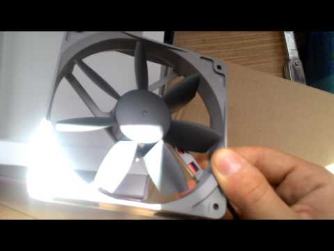 Korpuso Ventiliatorius - Noctua NF-S12B Redux 12 cm video