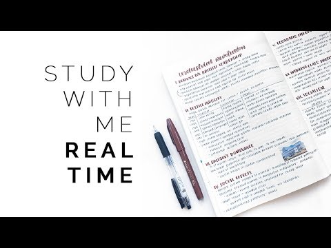 Study With Me Real Time: AP European History