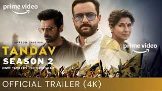 Tandav Season 2 Official Trailer I Amazon Prime I New Web Series Trailer 2022 I Saif Ali Khan
