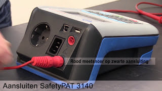 Keuren van 3 fase apparatuur met de SafetyPAT 3140