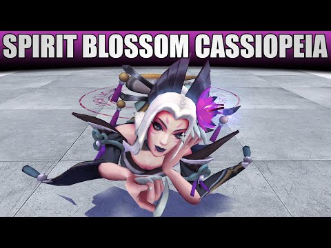 Spirit Blossom Cassiopeia Night Blossom Chroma - League Of Legends