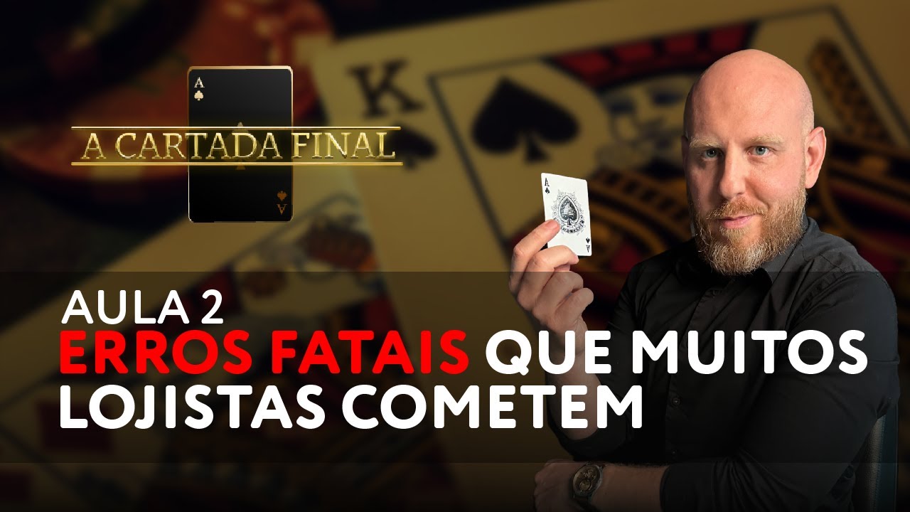 AULA 02: Os erros que DESTROEM o faturamento de LOJAS no final do ano