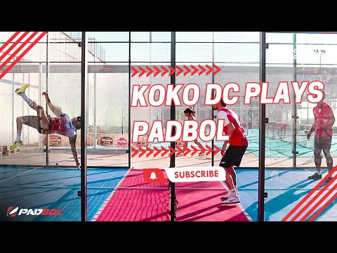 KOLKO DC PLAYS PADBOL FOR THE FIRST TIME | PADDLE BALL | PLAYS | SPORT | FUN | WORLD CUP