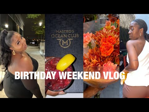WEEKEND VLOG | BIRTHDAY CELEBRATION BOSTON | DINNER AT MASTRO’S SEAPORT & BRUNCH AT PUBLICO BOSTON
