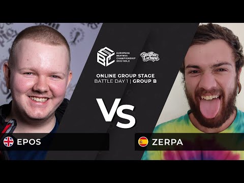 Epos 🇬🇧 vs. Zerpa 🇪🇸  // European Beatbox Championship 2022