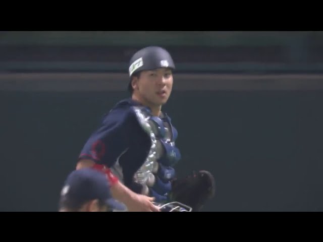 【5回裏】ライオンズ・炭谷 自慢の強肩で盗塁阻止!! 2017/5/3 H-L