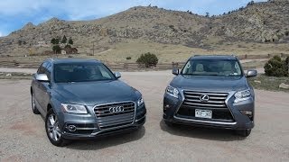 2014 Audi SQ5 vs Lexus GX 460 0-60 MPH Mashup Review