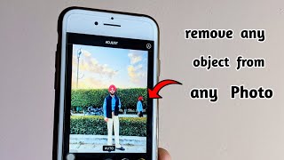 How to remove any object from Photo’s Background in iPhone