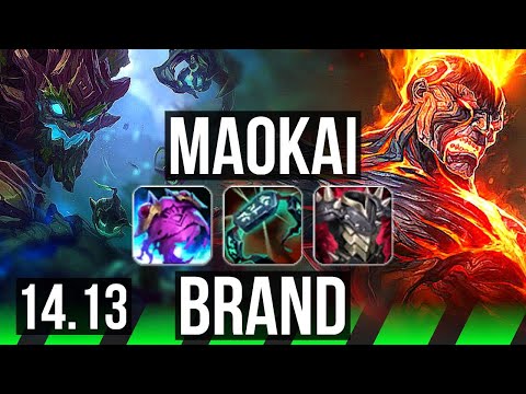 MAOKAI vs BRAND (JGL) | 900+ games, 2/6/32 | EUNE Diamond | 14.13