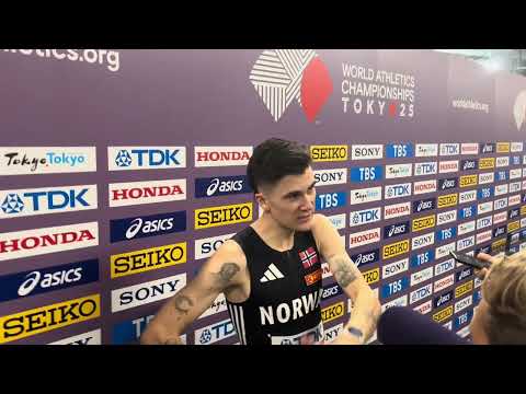 Jakob Ingebrigtsen Reacts To Barely Qualifying For 2025 World Championship 5000m Final