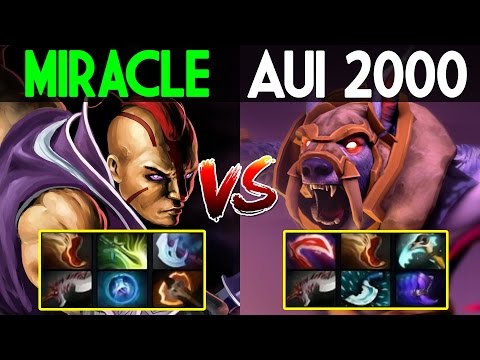 Miracle- [Anti Mage] VS Aui_2000 [Ursa] DOTA 2 - Don't Tryhard with 9k