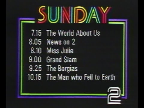 Saturday 19th December 1981 BBC2