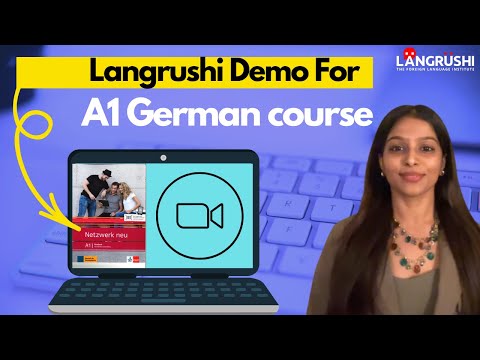 Learn German Online in India : Langrushi Institute German A1 (Beginner level) Demo