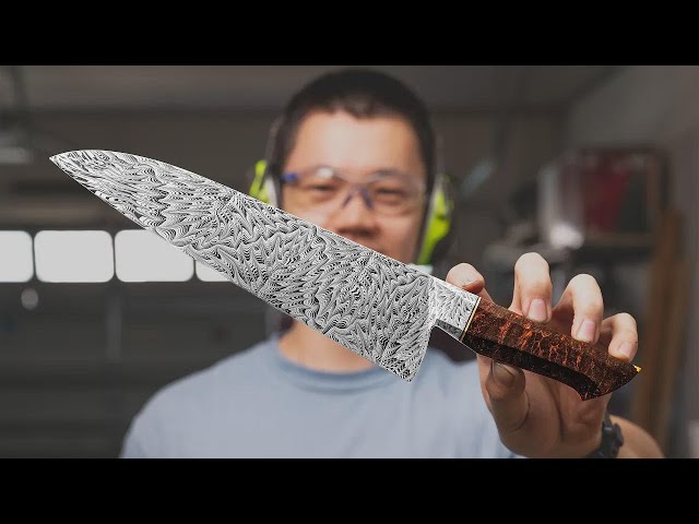 Vídeo relacionado con SHANGDAO Cuchillo de chef de damasco, cuchillos de chef japoneses de 8 pulgadas, cuchillo de cocina de mango de resina, cuchillos afilados cuchillos de cocina, cuchillos de chef que