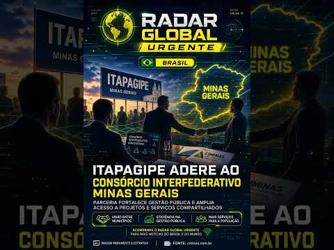 🌍 FLASH GLOBAL 📡 CIMINAS visita Itapagipe e fortalece parceria com novo município