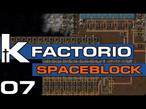 Factorio Spaceblock - Ep 07 | Dedicated Landfill | Modded Factorio 0.18