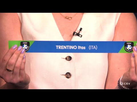 🤹‍♀️🇪🇺 SORTEGGIO EUROPEO | Trentino Itas nella Pool A di 2026 CEV Champions League