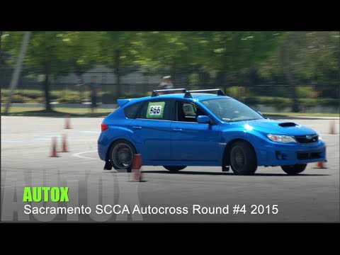 Sacramento SCCA Autocross Round #4 2015