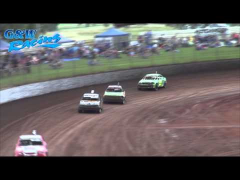 Modified Sedans - Heat 3 - Australian Title - Charlton Raceway - 29.03.2013