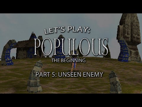 Let's Play "Populous: The Beginning" Part 5, Level 7 - Unseen Enemy