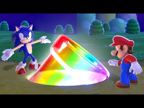 Super Mario & Sonic 3D World Walkthrough - Part 1 - World 1