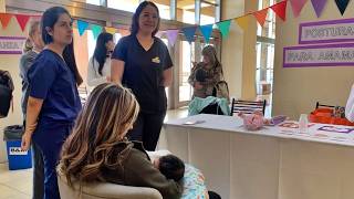 Profesionales exibieron en el Centro Cívico actividades y consejos para madres